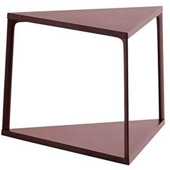 HAY Eiffel - Mesa Auxiliar Triangular ladrillo Oscuro/L x An. x Al. 52x52x38cm