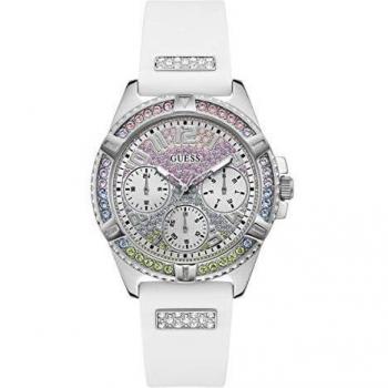 GUESS Watches Women's Analogue Japanese Quartz Silicone Band GW0045L1