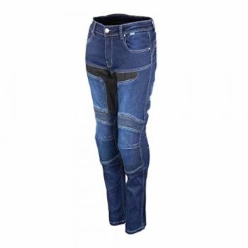 Pantalones de Moto para Mujer GMS Viper Azul Oscuro 38