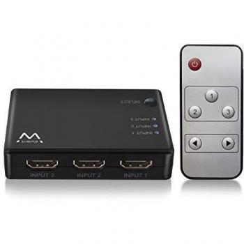 Ewent EW3730 Interruptor de Video HDMI