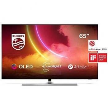 Televisor OLED Philips 65 4K Ultra HD Smart TV Ambilight con Procesador P5 AI, HDR10+, Dolby Vision Atmos, Android TV y compatibilidad con Alexa