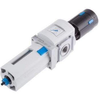 Festo MS6-LFR Automatic Drain Compressed Air Filter Regulator G 1/2, 5μm Filtration, Max Pressure 12 bar