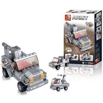 Building Blocks Aircraft Carrier Series Rocket Launcher 3-in-1