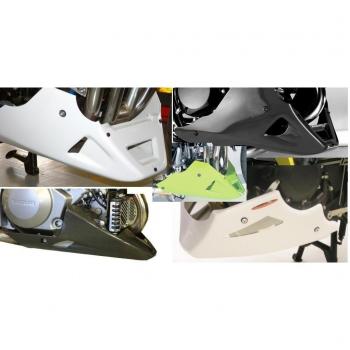 Honda CB1300 03 – 07/Blanco-Plata malla vientre cacerola