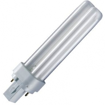 OSRAM - Bombilla de Bajo Consumo con Pines, 26W/865 G24d-3, Luz Fría/Día Dulux D