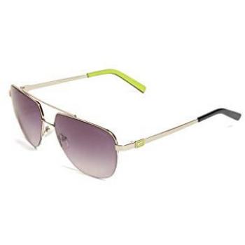 Guess Aviator Shiny Nickel-Tin Gradient Sunglasses GF5065 - Silver - Unisex - One Size