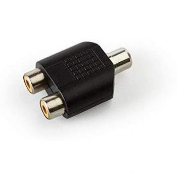 ADAPTADOR 2xRCA H-RCA H FONESTAR AA-462