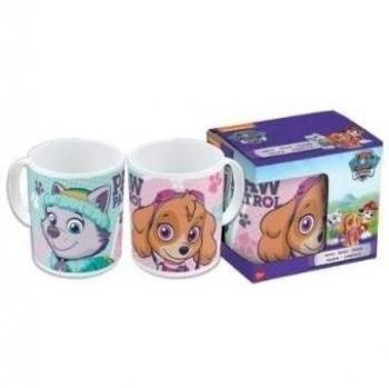 Paw Patrol La Patrulla Canina Taza promo ceramica 11 oz en estuche