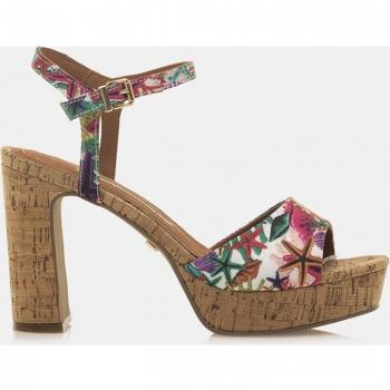 Sandalias de tacón mujer Mariamare 68425 multicolor