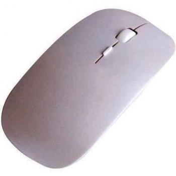 Delgado 2,4 gHz USB inalámbrico Ratón óptico de rueda PC portátil por INTERNETMANICBUYER® color blanco