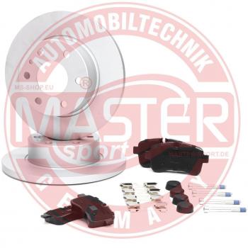 Kit de discos de freno y pastillas MASTER-SPORT 202514710