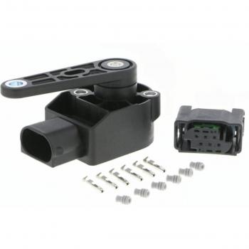 VEMO Sensor, Xenon light (headlight range adjustment) V10-72-0070; VEMO - V10-72-0070 - Sensor, pneumatic suspension level - Compatible with VW 4E0616572E