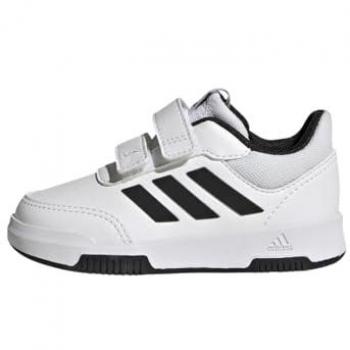 Adidas Tensaur Sport 20 I - Zapatillas unisex para bebés, multideporte, con cierre de velcro, color blanco/negro/core black, talla 25.5 EU
