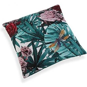 Cojin con relleno tropical 45 x 45 cm