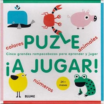 Puzle ¡A jugar!: Cinco grandes rompecabezas para aprender y jugar