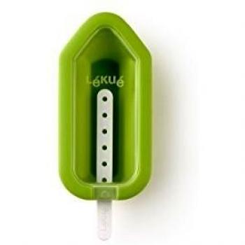 Lékué - Molde para helado icónico, diseño lápiz, color verde agua