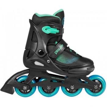 Patines en línea Playlife Joker Sky Negro-Azul-Verde