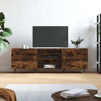 Mueble para TV Rovere Fumo 150x30x50 cm de Madera Multistratificada