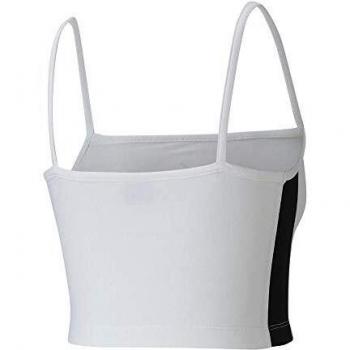 Puma Classics Bralette Sujetador Deportivo, Mujer, White, M