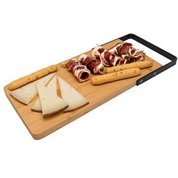 Bandeja pequeña de bambú para aperitivos 35x14cm NERTHUS FIH 803