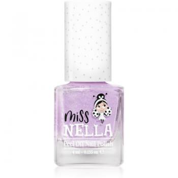 Esmalte de Uñas para Niños Miss Nella Butterfly Wings 4 ml - Fórmula No Tóxica y Sin Olor, a Base de Agua, Fácil de Quitar