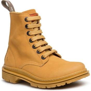 Botines de piel 1891 Birmingham marrón para Hombre/Mujer, unisex, color Mustard