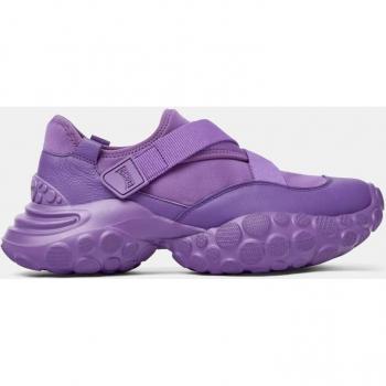 CAMPER Pelotas Mars Sneakers for Men Purple Size 46/12 Cotton Fabric/Smooth Leather