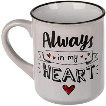 Taza mug always in my heart 8x9 CM