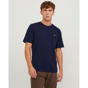 Camiseta Jack & Jones Paulos Marino Para Hombre