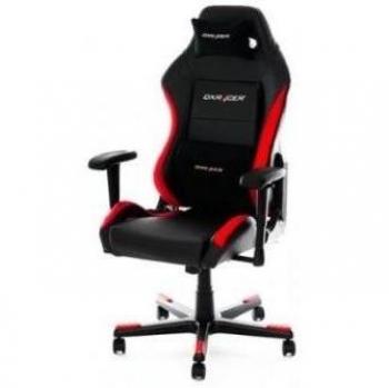 DXRacer D-Series - Silla de oficina, color negro y rojo