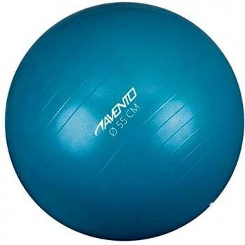 Avento 55 cm Blue Anti-Burst Fitness and Pilates Ball