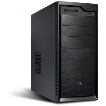 Caja PC ATX Midi Tower Grafito con 2x USB 3.0