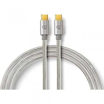 Cable USB 3.1 Type-C de Nedis con Conexión de Aluminio de 1 metro