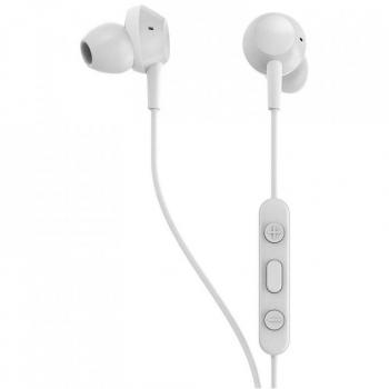 Auriculares In-Ear Philips TAE5008WT/00 con Micrófono, Cable USB-C, Control Remoto de 3 Botones, Blanco