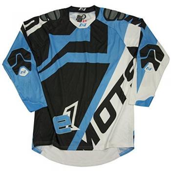 Mots MT2201LA Enduro E1 Camiseta, Azul, Talla L
