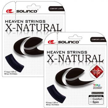 Solinco xoffwhiteal 122m cuerdas de negroc13mm
