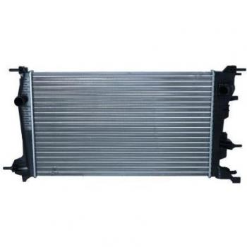 Radiador de Refrigeración del Motor NRF 53963A, Aluminio con Aletas de Enfriamiento Mecánicamente Unidas