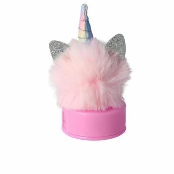 Sacapuntas Unicornio con Tapa y Pompón 1 unidad
