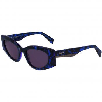 Liu Jo LJ792S 460 Women's Sunglasses Tortoiseshell Square Blue Size 52