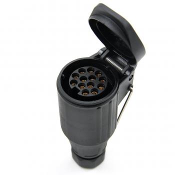 smartspec remolque de 13 pines, extra larga, 13 barra de remolque Remolque para remolques enchufe resistente a la intemperie
