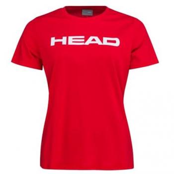 Camiseta Head Club Lucy Mujer - Diseño Clásico y Corte Tradicional, Manga Corta, Color Rojo, Talla XS