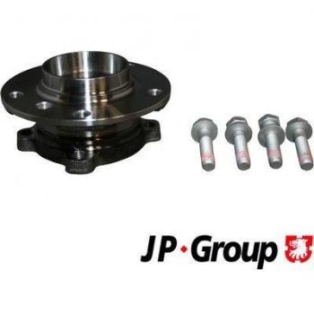 Juego de cojinete de rueda JP GROUP 1441400500, incluye rodamientos de alta calidad, sellos y componentes necesarios para la instalación, diseñado para garantizar un rendimiento óptimo y durabilidad en vehículos