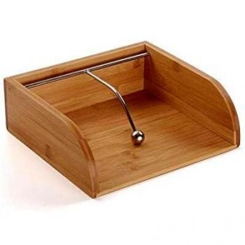 Servilletero Versa Madera 20 x 7 x 21,3 cm