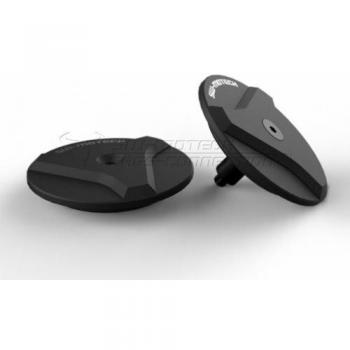 SW-Motech RAD.07.737.10100/B Juego de Tapas para Marco, Negro, Talla única