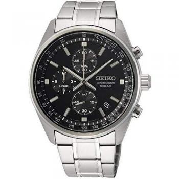 Seiko Men's Analogue Japanese Quartz Watch with Stainless Steel Strap SSB379P1