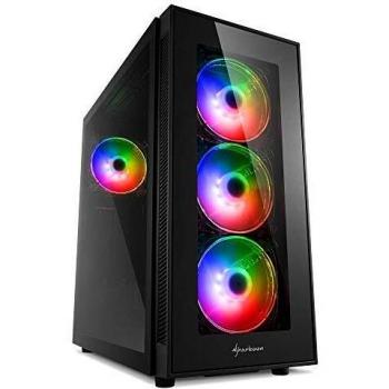 Sharkoon TG5 Pro RGB, funda de PC ATX