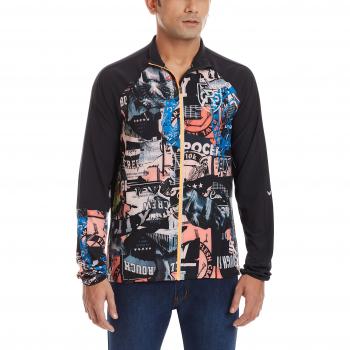 Reebok OSR Wind JKT - Cortavientos para hombre, color gris, talla XL