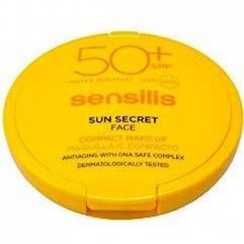 Sensilis Sun Secret SPF50+ Maquillaje Compacto Antiedad Natural - 10gr