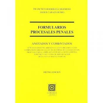 FORMULARIOS PROCESALES PENALES 10ªED