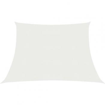 Toldo de vela blanco HDPE 160 g/m² 3/4x3 m